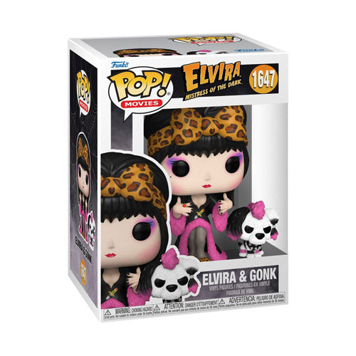 Elvira & Gonk Pop! Vinyl