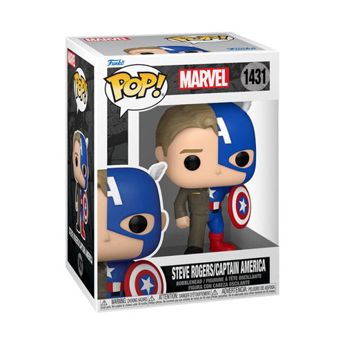 Marvel Comics Captain America/Steve Rogers: Split Pop! Vinyl