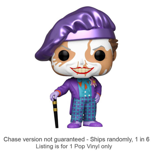 Batman 1989 Joker med Hat Pop! Vinyl Chase skibe 1 ud af 6