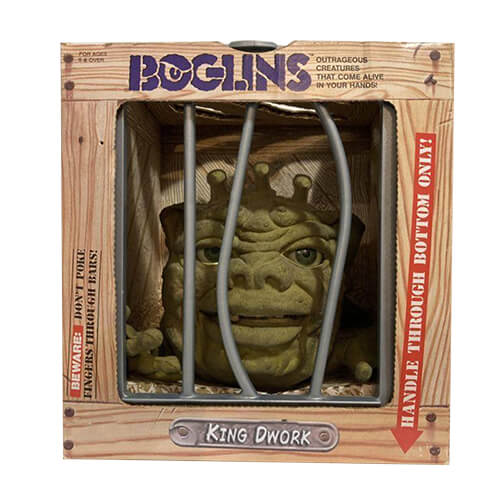 Boglins King Dwork hånd dukke