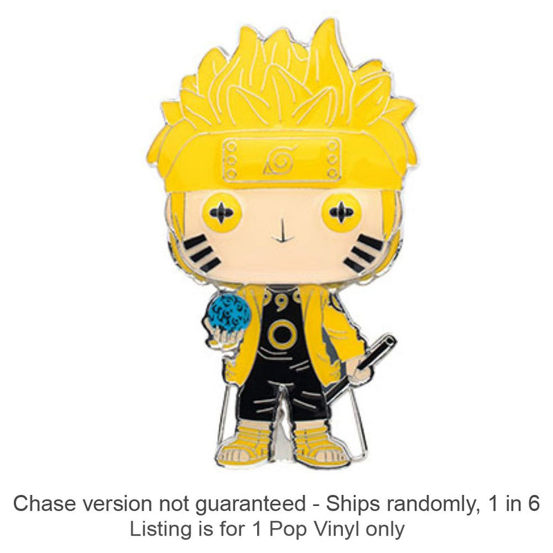 Naruto Six Path 4" Pop! Enamel Pin Chase Ships 1 in 6