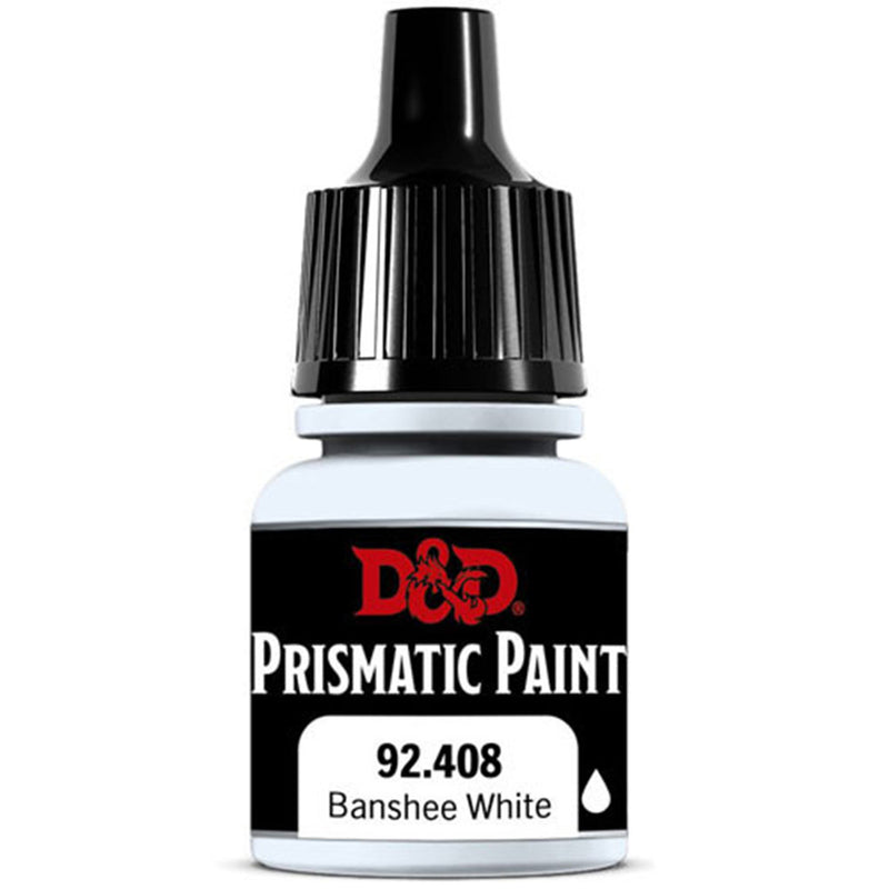 D & D Prismatisk maling 8ml (hvid)