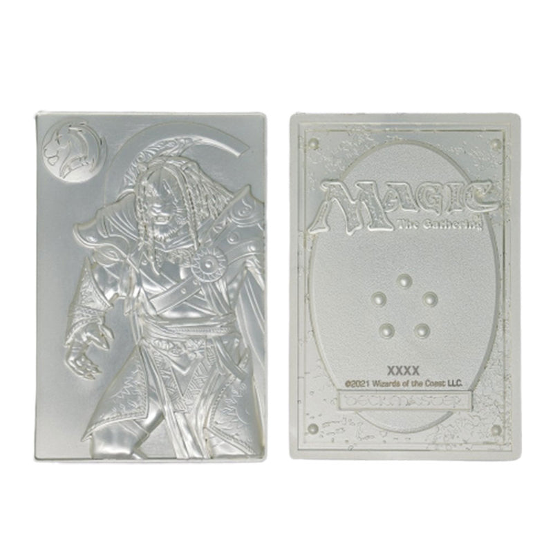 Magic the Gathering Silver Belated Card