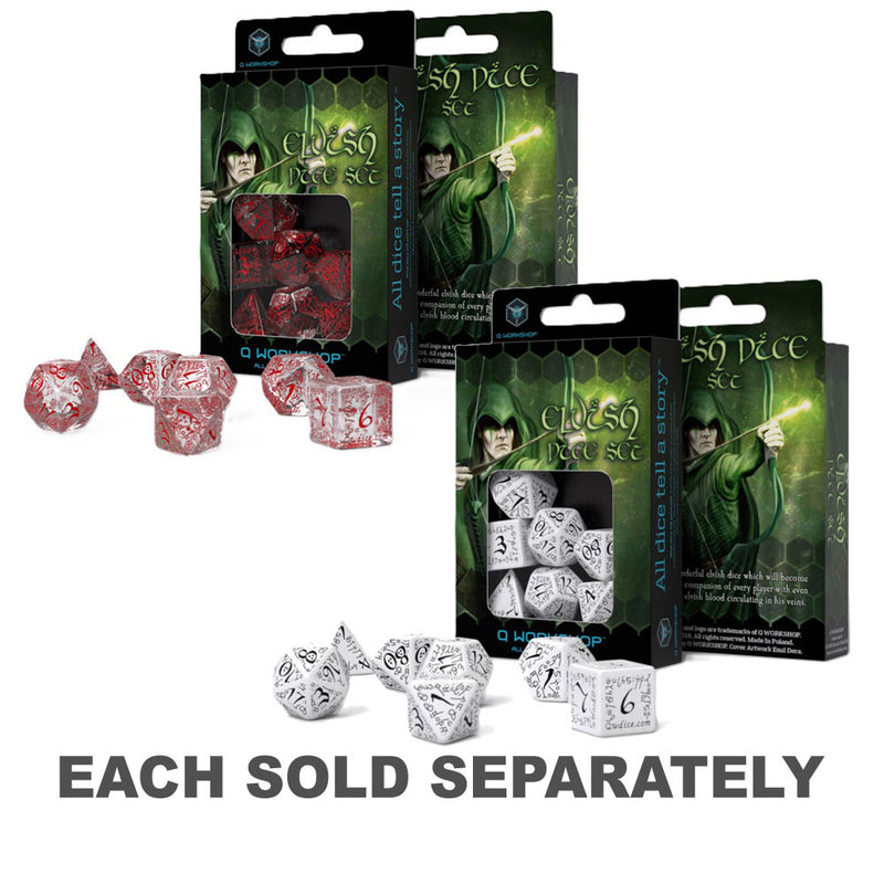 Q Workshop Elvish Dice Set 7pcs