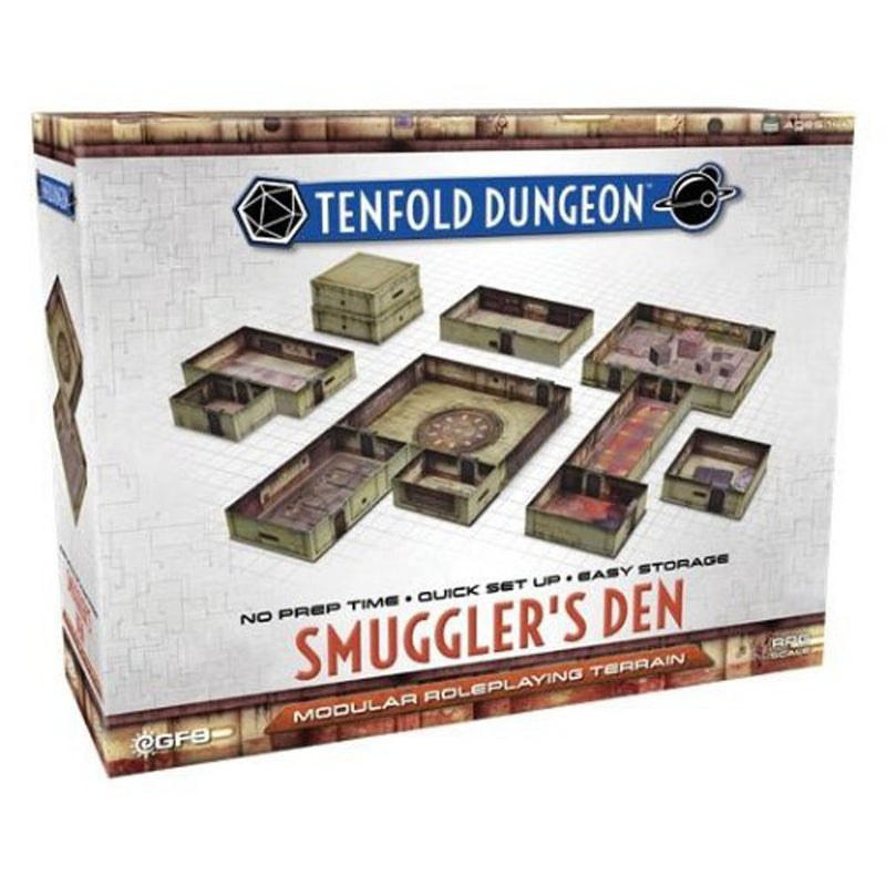 Zehnfache Dungeon -Gelände Set