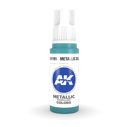 AK Interactive 3Gen Metallic Acrylic Paint 17mL