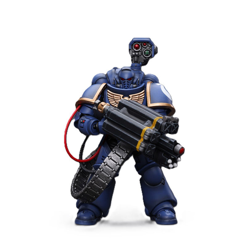 Desolation Marine med Castellan Launcher Figur