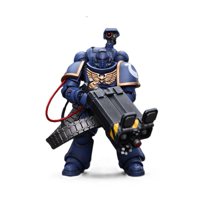 Desolation Marine med Castellan Launcher Figur