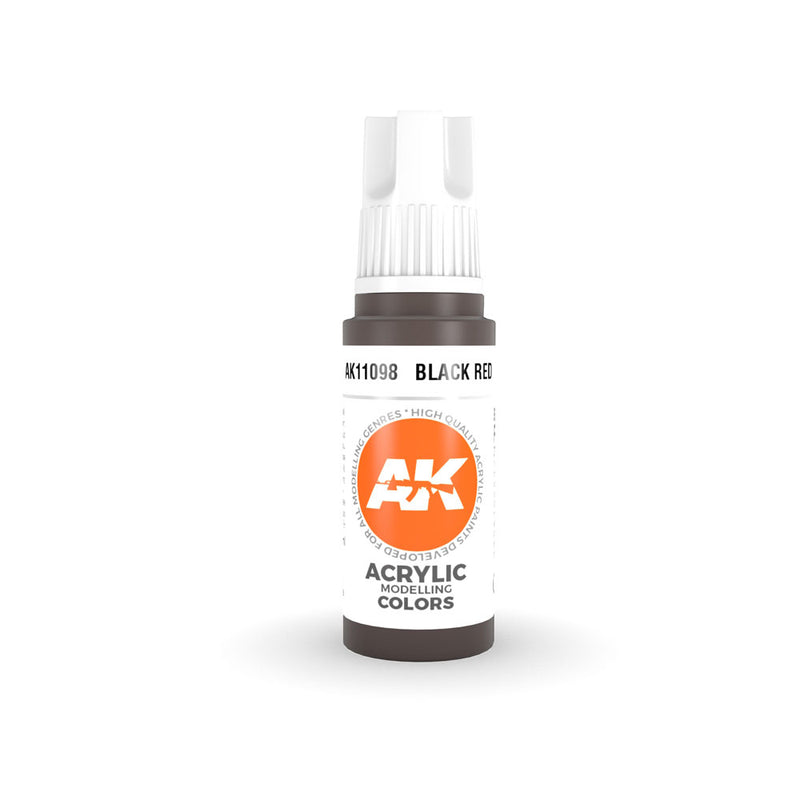 AK Interactive 3Gen Black Acrylic Paint 17ml