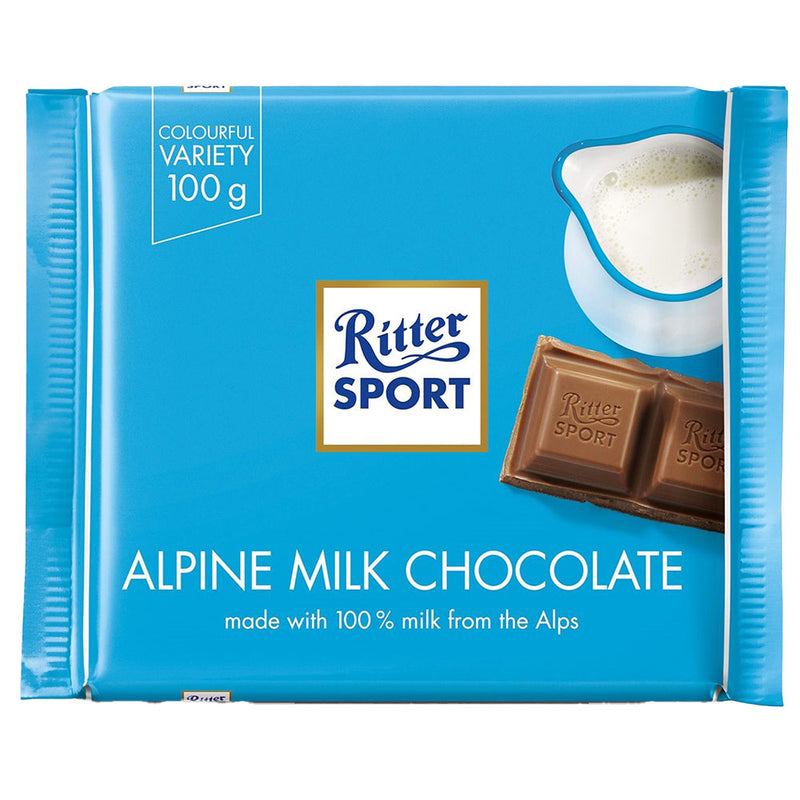  Ritter Sport Alpenschokoladenriegel (12x100g)