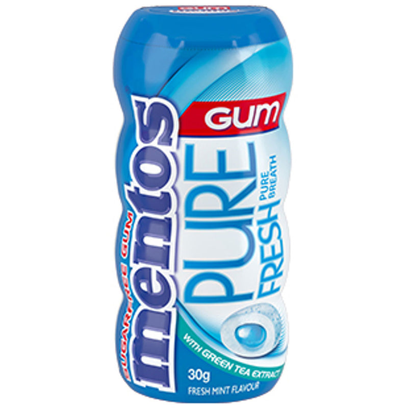 Mentos Sugar Free Pure Fresh Gum 30G 10pcs