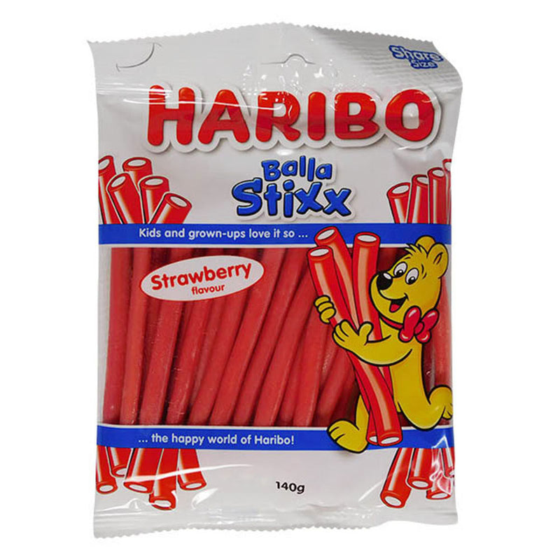 Haribo Balla Stixx Strawberry (14x140g)