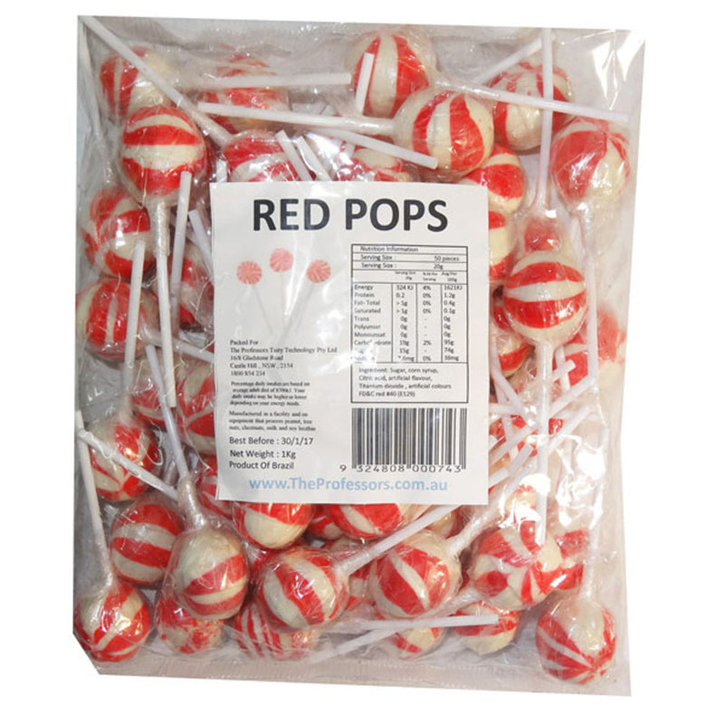 Kugle pops 1 kg (ca. 50 stk)