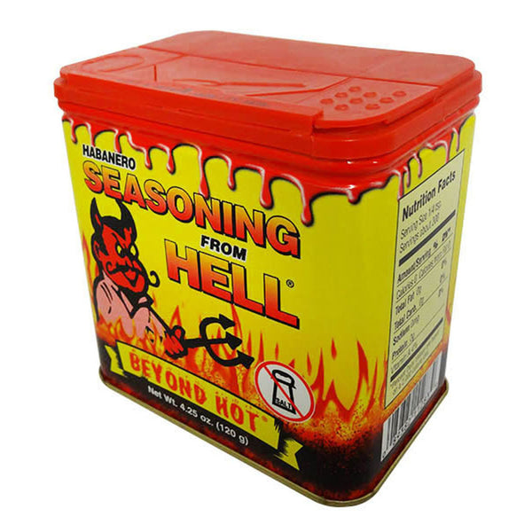 From Hell Habanero Seasoning Tub 120g