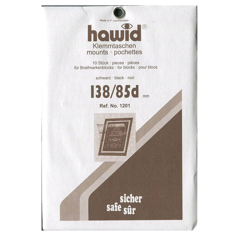 Hawid Mount Block 10pk (schwarz)