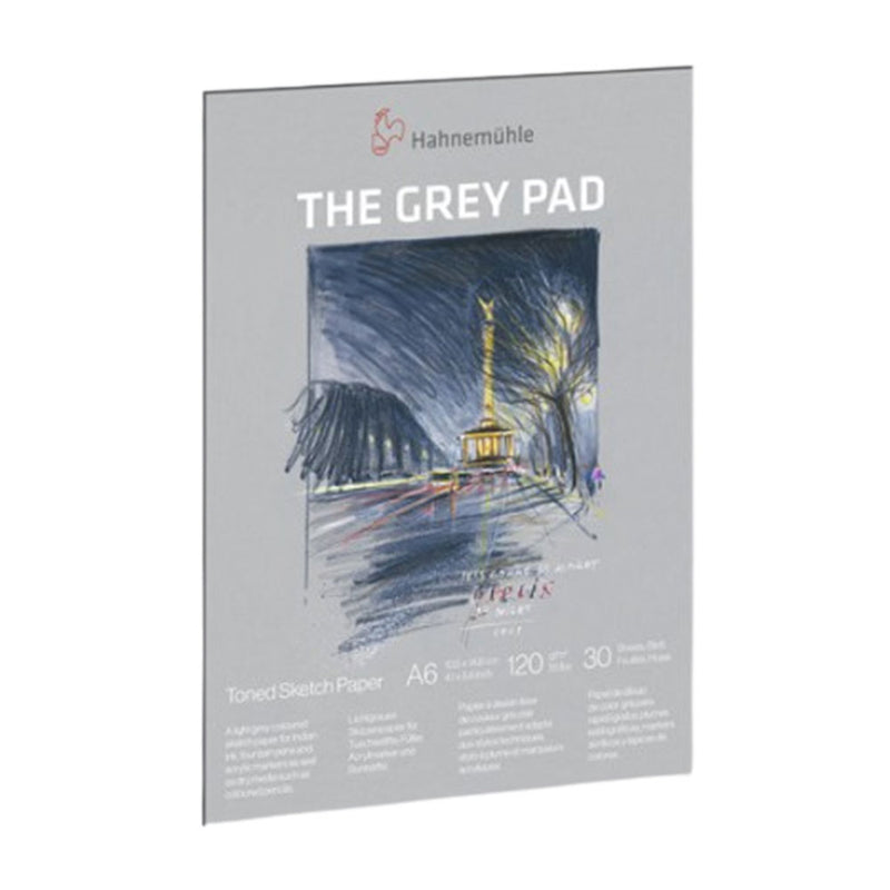 Hahnemuehle Grey Töntiert 30 Blatt Sketchpad 130GSM