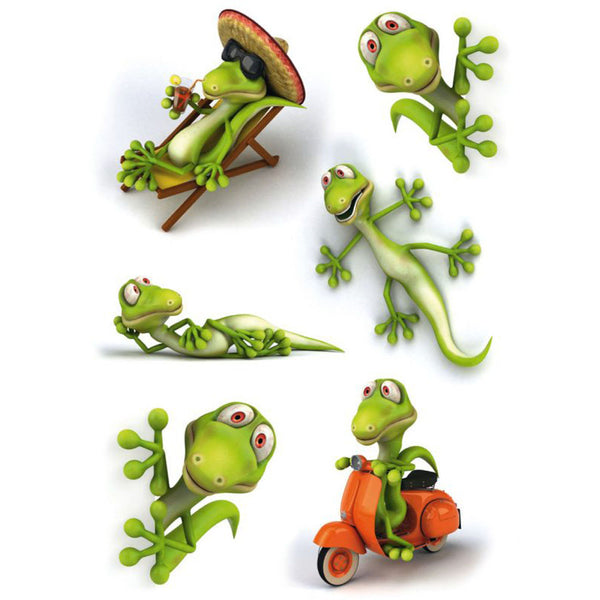 Herma Geckos 3D Foil Sticker