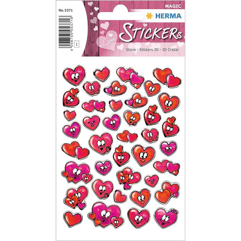 Herma Decor Heart Eyes Stone Sticker