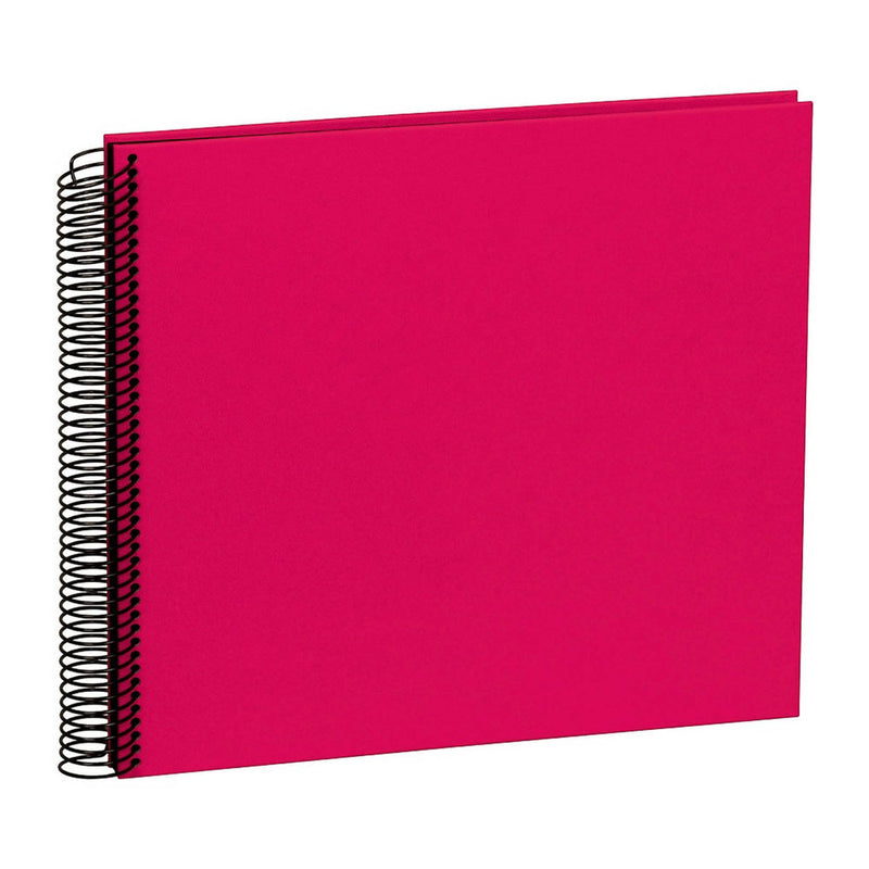 Semikolon Medium Economy Spiral Photo Album Black Pgs