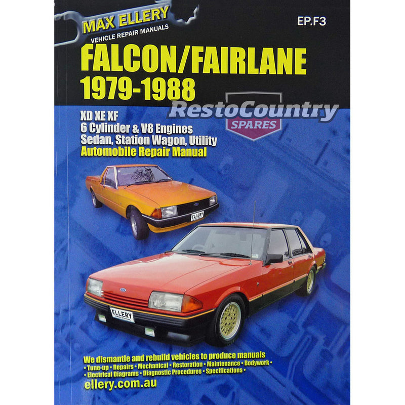 Falcon/Fairlane XD XE XF Vehicl Repair Manual