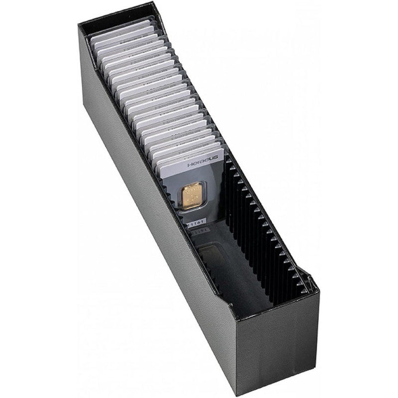 Leuchtturm Logik 40pc Gold Bar Archive Box (Black)