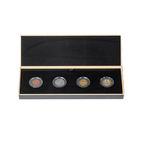 Leuchtturm Luxor Box for 4 Uni Coin Capsules