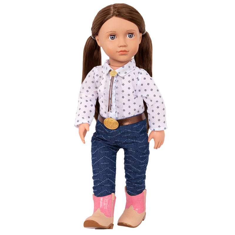 Unsere Generation Equestrian Fashion Doll 46 cm