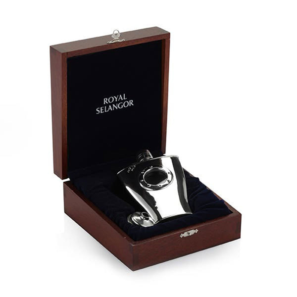 Royal Selangor Shipflask Hip Flask with Gift Box 8cL