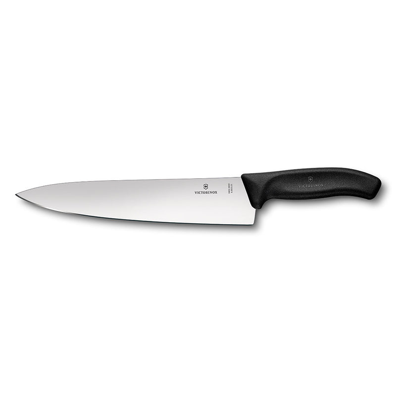 Classic Wide Blade Sharving Knife 25cm (sort)