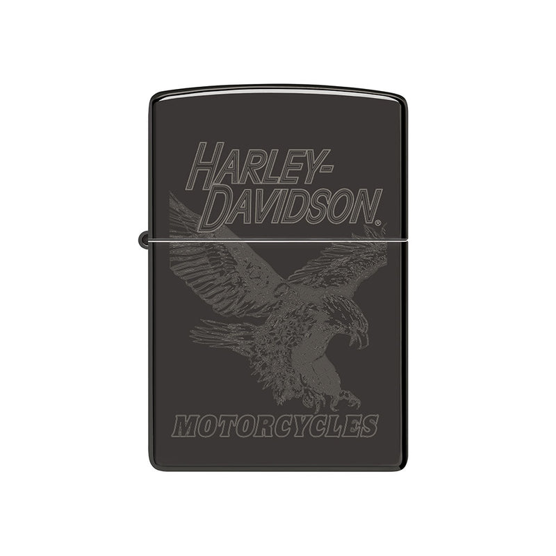 Zippo Harley Davidson høj poleret lighter