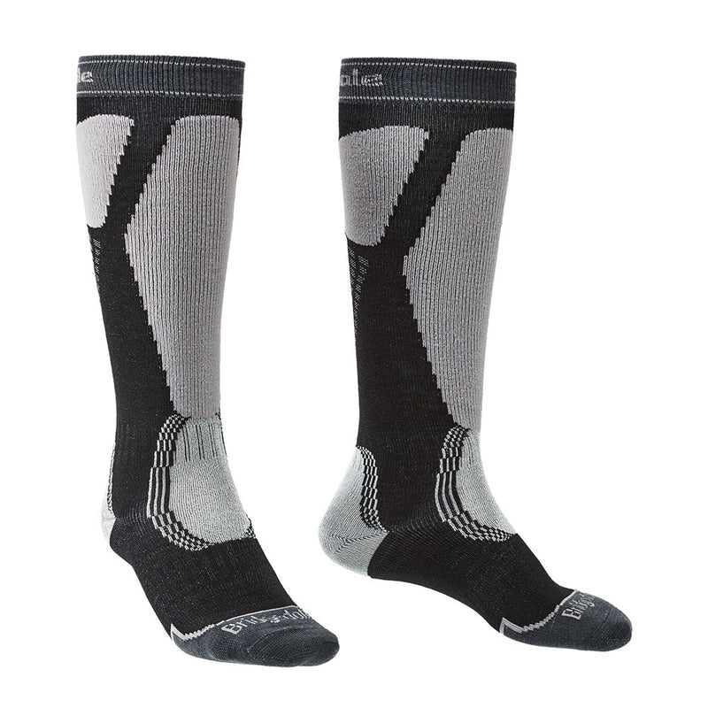  Ski Easy On Merino Performance Socken (Schwarz/Hellgrau)