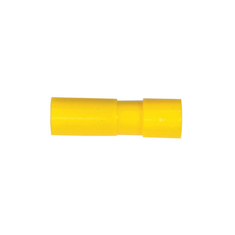 Bullet Connector 4mm 100 stk (gul)