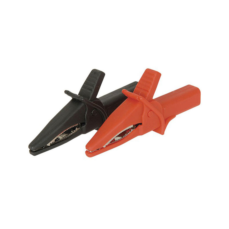 Cat III Rated Banana Alligator Clip Pair