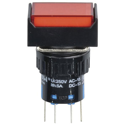 IP65 DPDT Illuminated Momentary Pushbutton