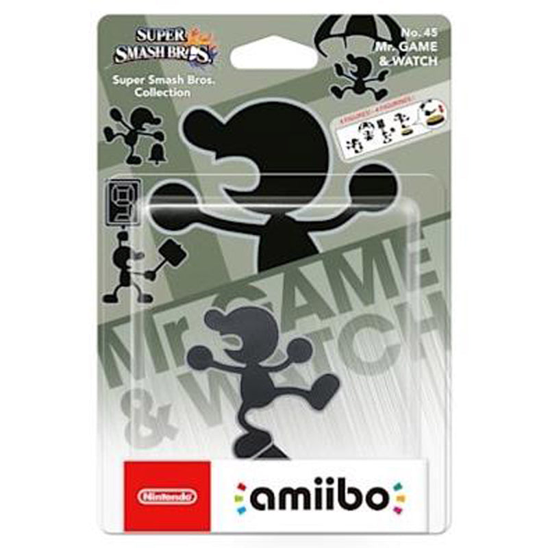 WiiU Amiibo Smash Bros Mr Game & Watch