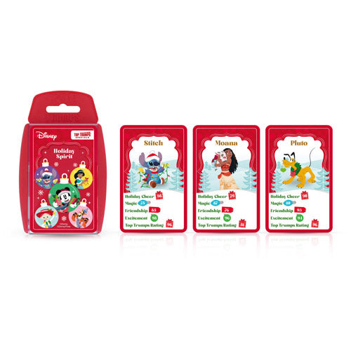 Disney Christmas Top Trumps Card Game