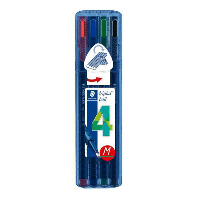  Staedtler Triplus Kugelschreiber (4 Stück)