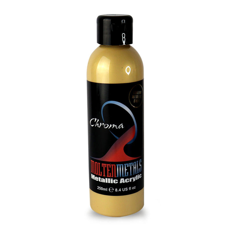  Chroma geschmolzene Metallic-Farbe 250 ml