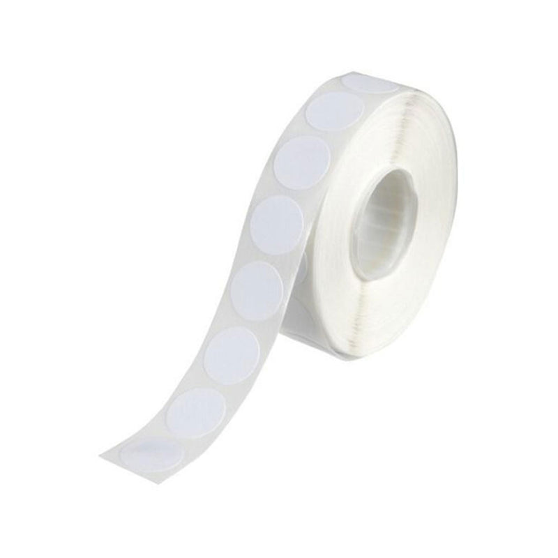 Quik Stik Self-Adhesive White Dot Label Dispenser 14mm