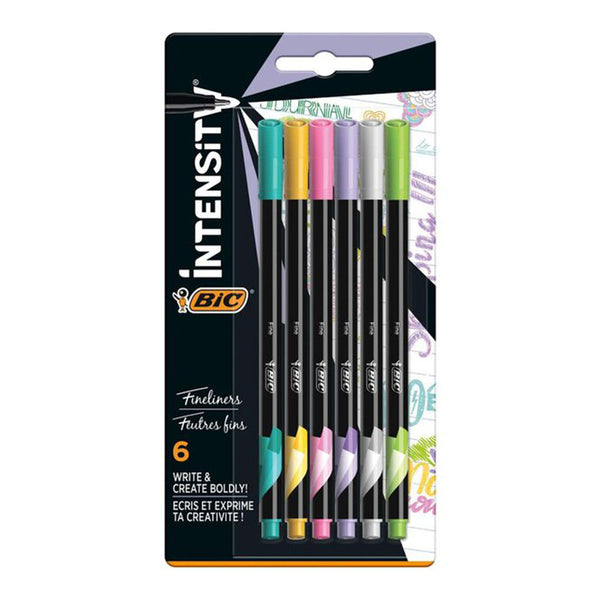 BIC 0.4mm Fine Liner (Pack of 6)