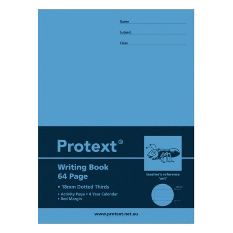 Protext prikkede tredjedele Skrivende bog 64PG (330x245mm)