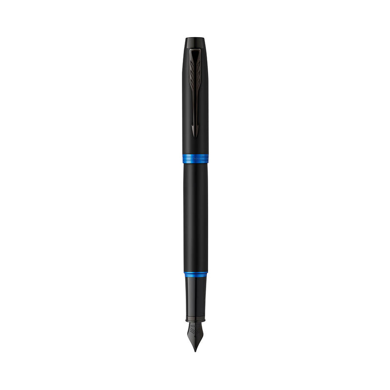 Parker Im Vibrant Rings Fountain Pen (sort)