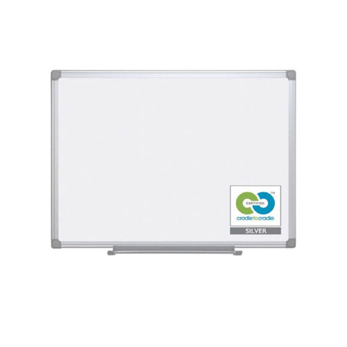 Bi-Office Aluminium Frame Magnetic Whiteboard