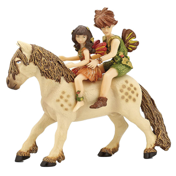 Papo Elves Children and Pony Figurine