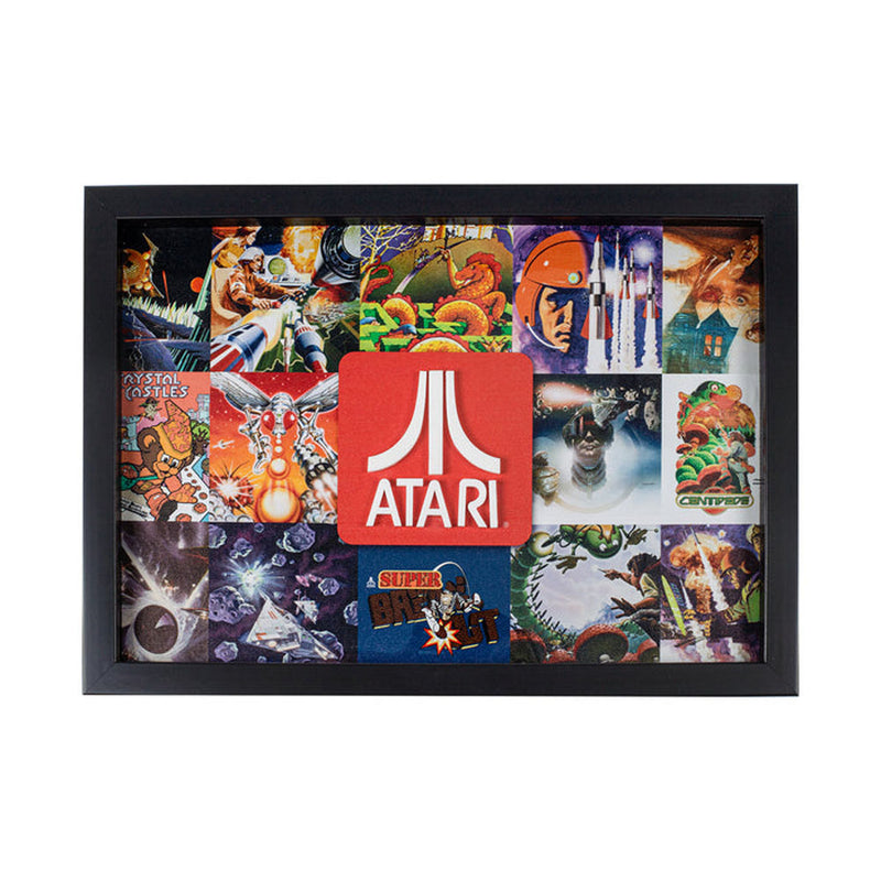 Tommelfinger op! Officiel Atari 3d Wall Art