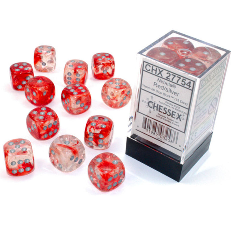 Nebula Chessex 16mm D6 terningblok