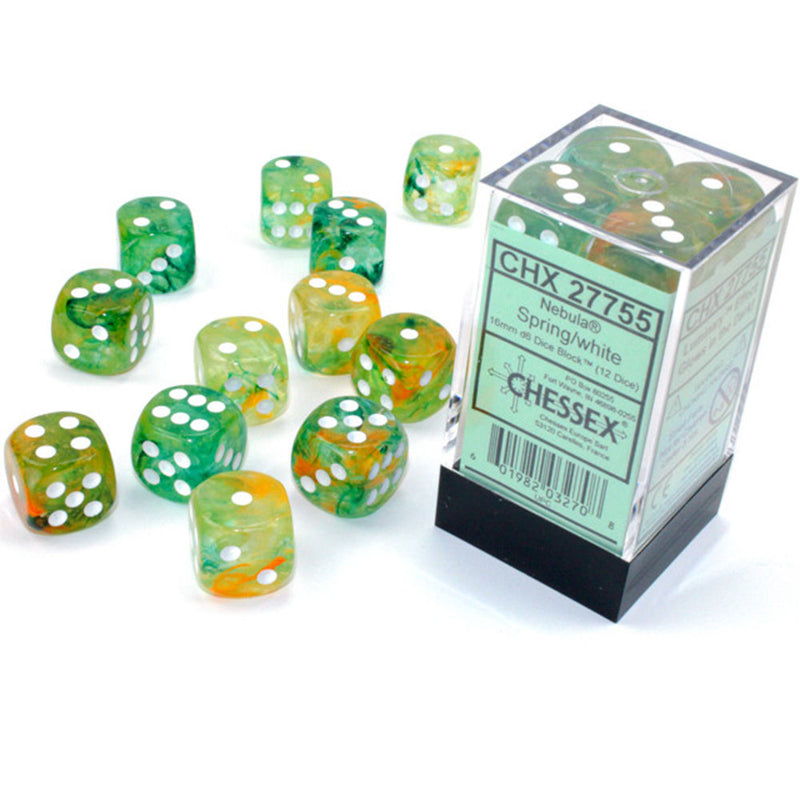 Nebula Chessex 16mm D6 terningblok