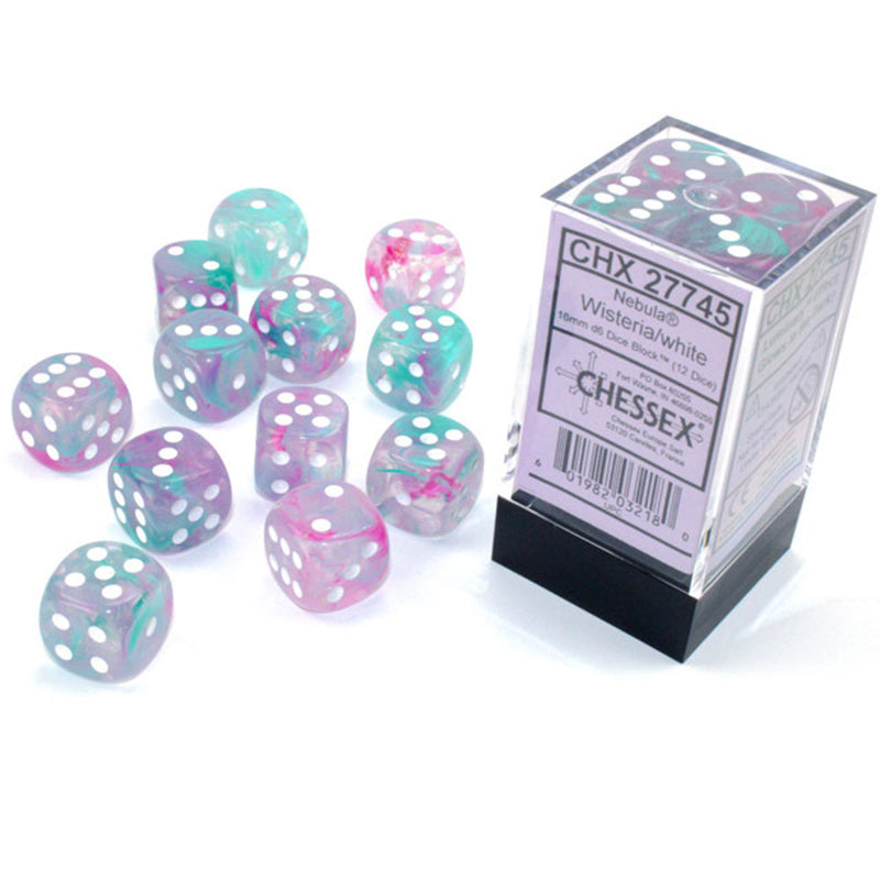 Nebula Chessex 16mm D6 terningblok