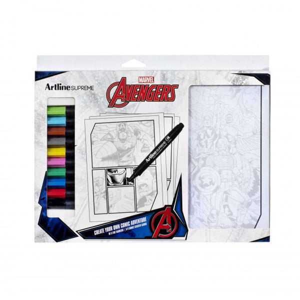 Artline Supreme Marvel Comic Kit