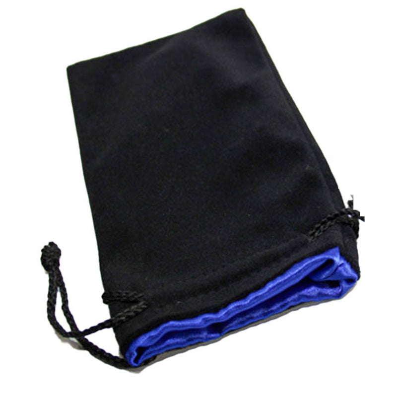 Koplow Large Velvet Dice Bag (Black)